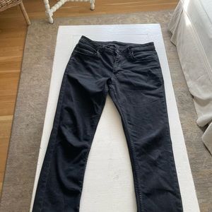 Black pair of The Perfect Jean. 34x32 slim stretch. Worn 5 times or less.